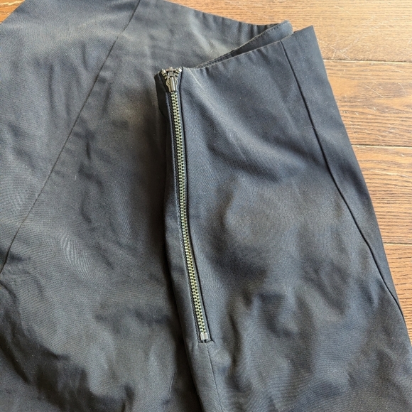 CUE mini skirt black women's size 12 office carrier academia made in Australia - Picture 6 of 10